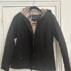 Barbour Women's Black Quilted Utility Jacket